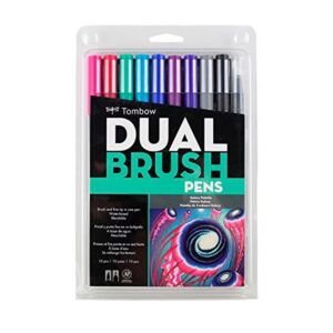 Set 10 Marcadores Dual Brush Pen – Galaxy