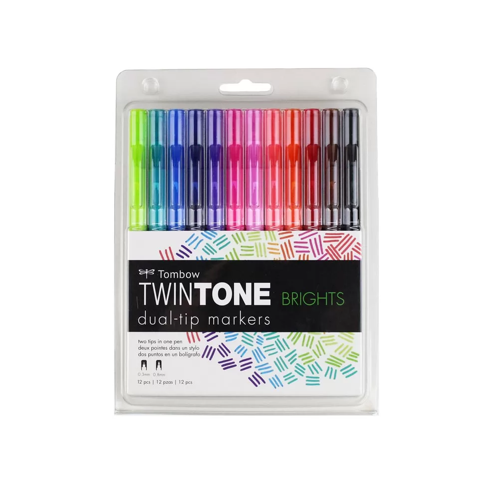 Marcador twintone, bright