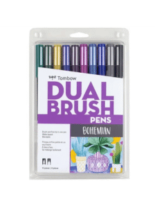 Set 10 Marcadores Dual Brush Pen – Bohemia