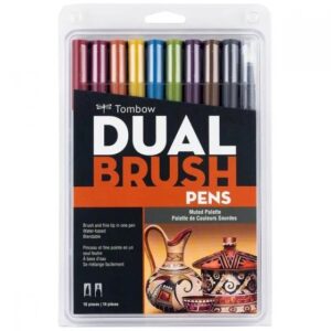 Set 10 Marcadores Dual Brush Pen – Muted