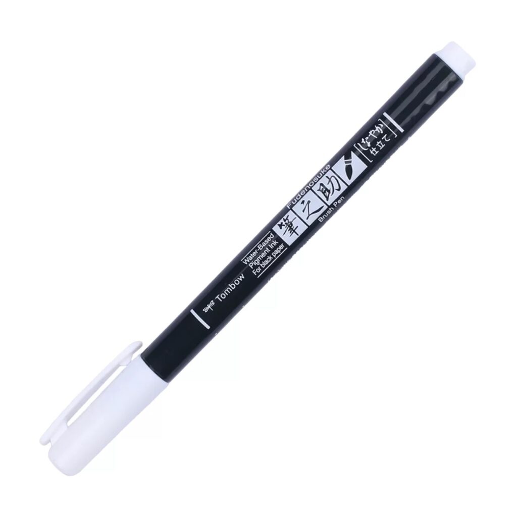 Fudenosuke pastel, blanco