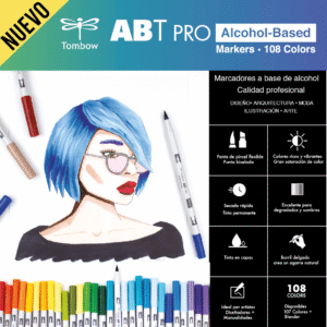 Marcadores ABT PRO Dual Brush – Base de alcohol
