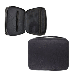 Estuche doble para Marcadores, negro