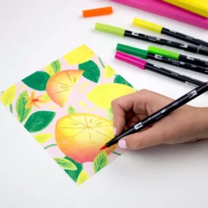 Set 10 Marcadores Dual Brush Pen – Citrus