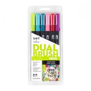 Set 6 Marcadores ABT Dual Brush Pen – Tropical