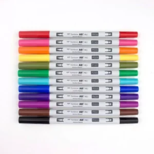 Set 12 Marcadores ABT PRO al alcohol Basic Palette