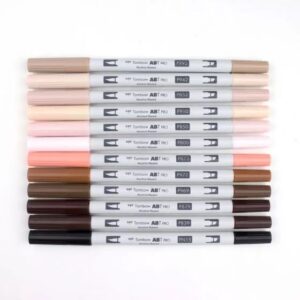 Set 12 Marcadores ABT PRO al alcohol People Palette