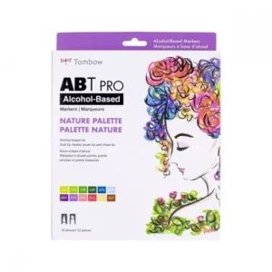 Set 12 Marcadores ABT PRO al alcohol Nature Palette
