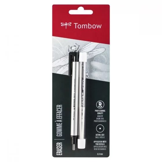 Pack Lápiz Goma Mono Zero 2.3 mm + Repuesto