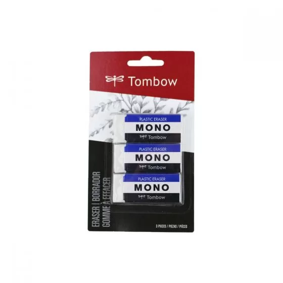 Pack de 3 Gomas Mono Plastic