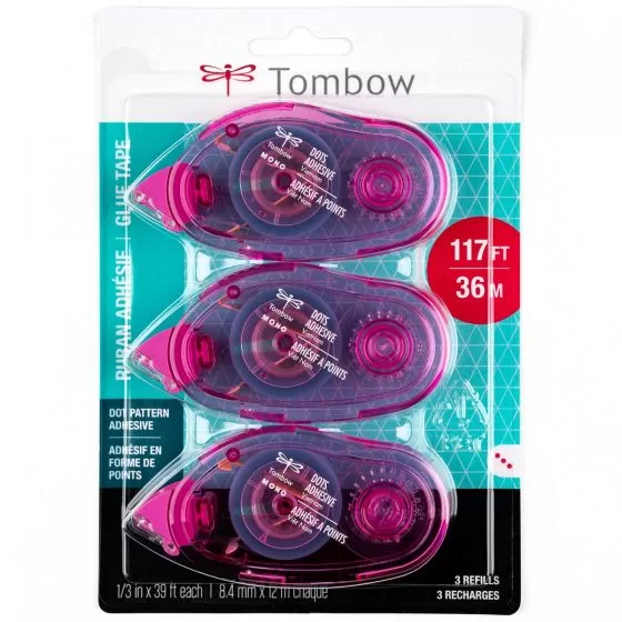 Pack de 3 cinta pegamento MONO Adhesive Dots