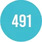 491 Glacier Blue