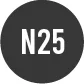 N25 Lamp Black