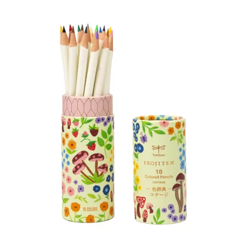 Set lápices de colores Irojiten, Cottage 18 pcs