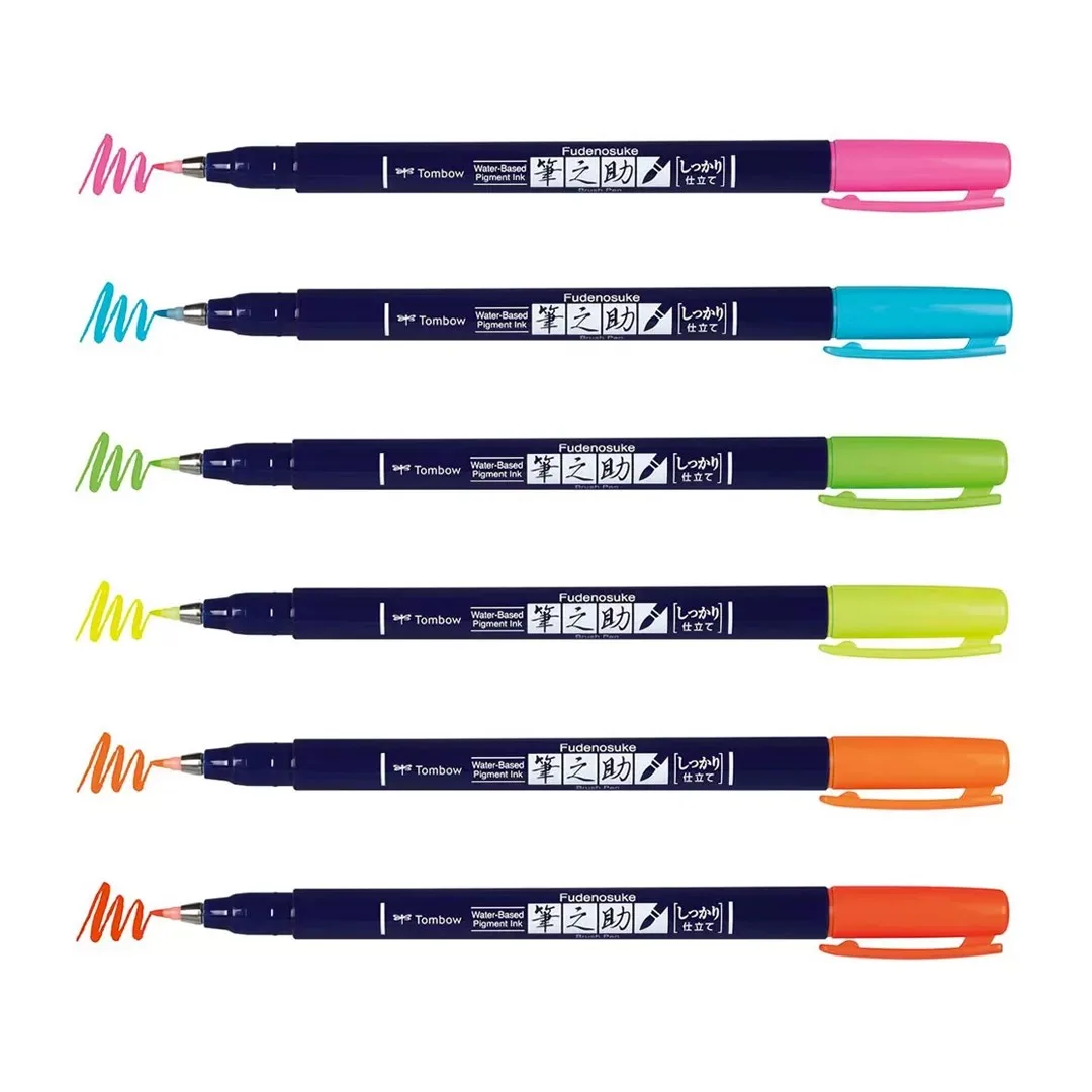 Marcadores Fudenosuke Neon