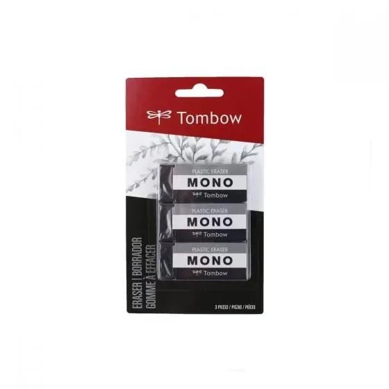 Pack de 3 Gomas Mono Black